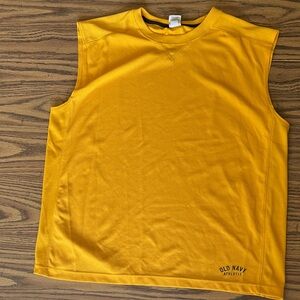 Old Navy Mustard Sleeveless Top